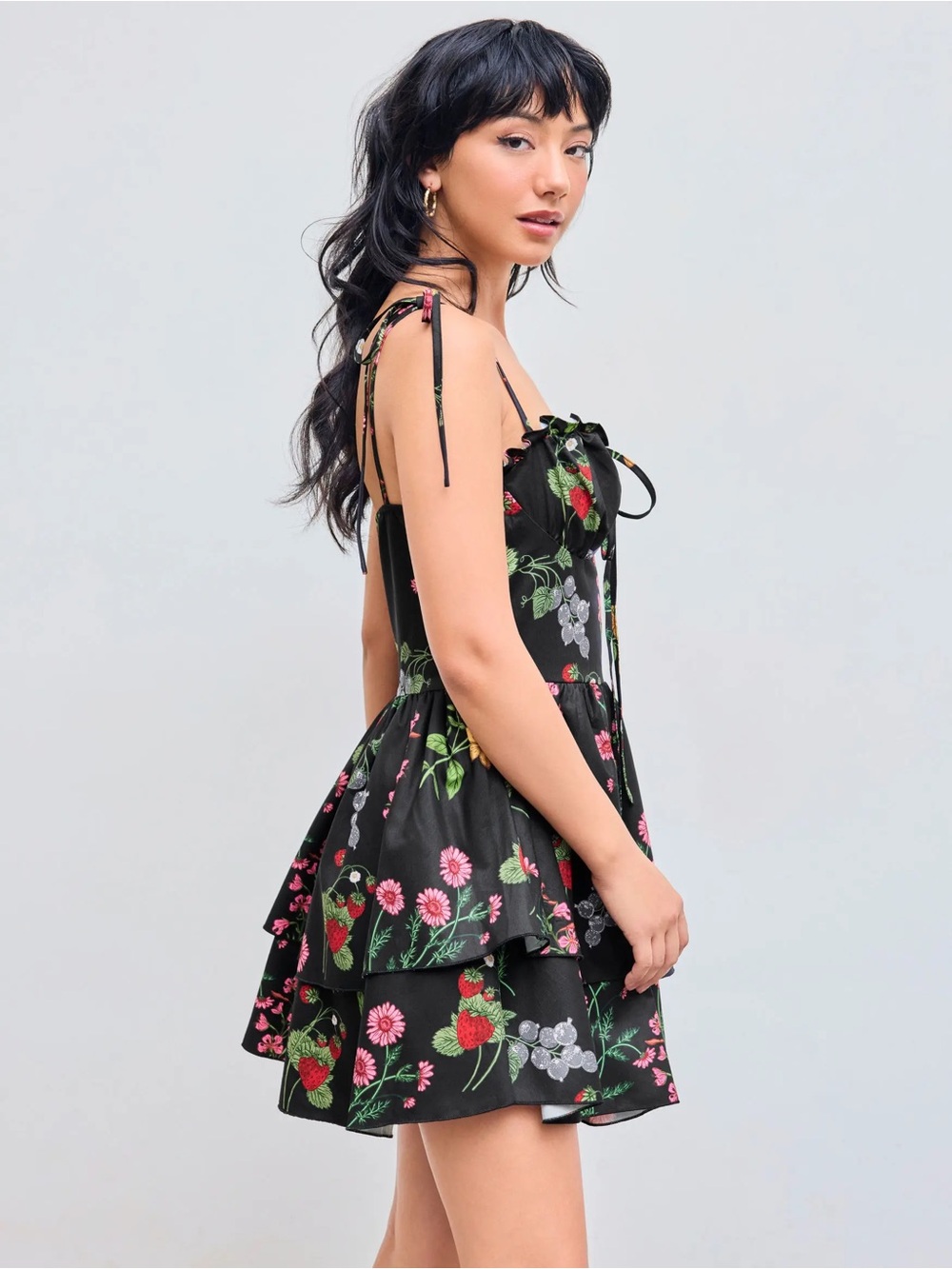 Cider Curvy Cottagecore Girl Floral Lightweight Dress ‼️PLUS SIZE BEAUTIFUL 😻 - Picture 4 of 10